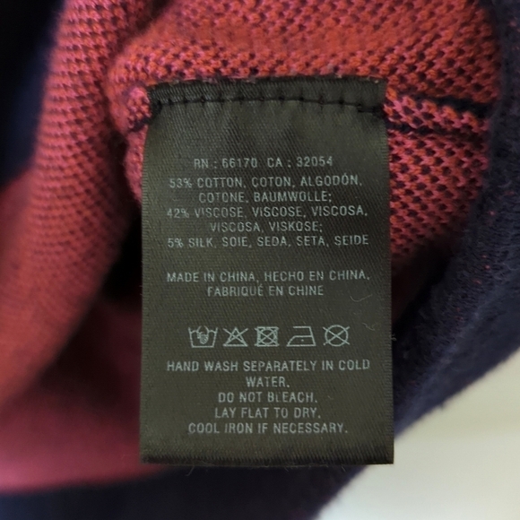 Field Flower Anthropologie Megara Floral Quarter Sleeve Tunic Sweater Navy XS - Picture 7 of 13